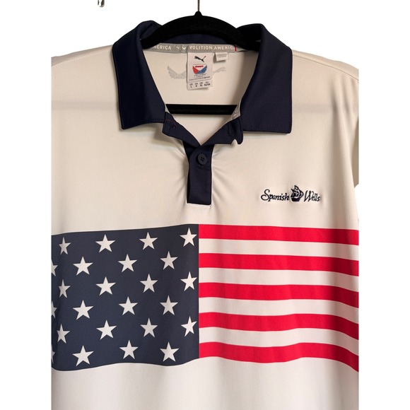 Puma Other - Puma Golf Volition America Mens Large Polo Shirt Spanish Wells Golf Club